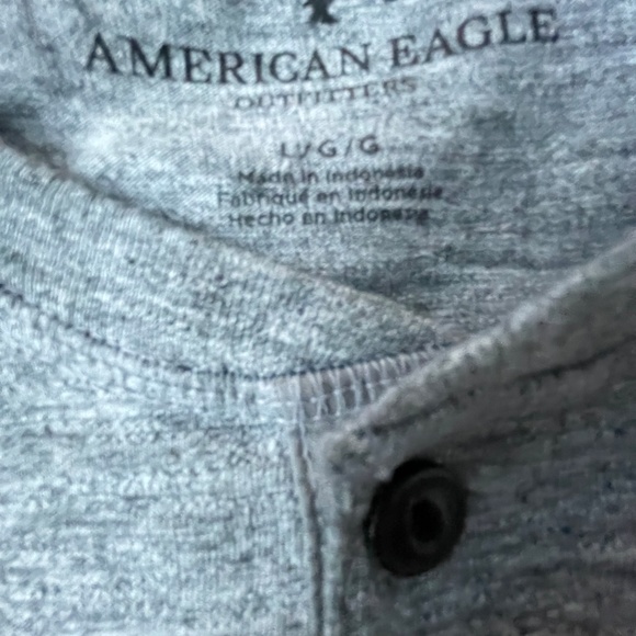American Eagle Outfitters Men's T-Shirt Size L Gray - Picture 4 of 4